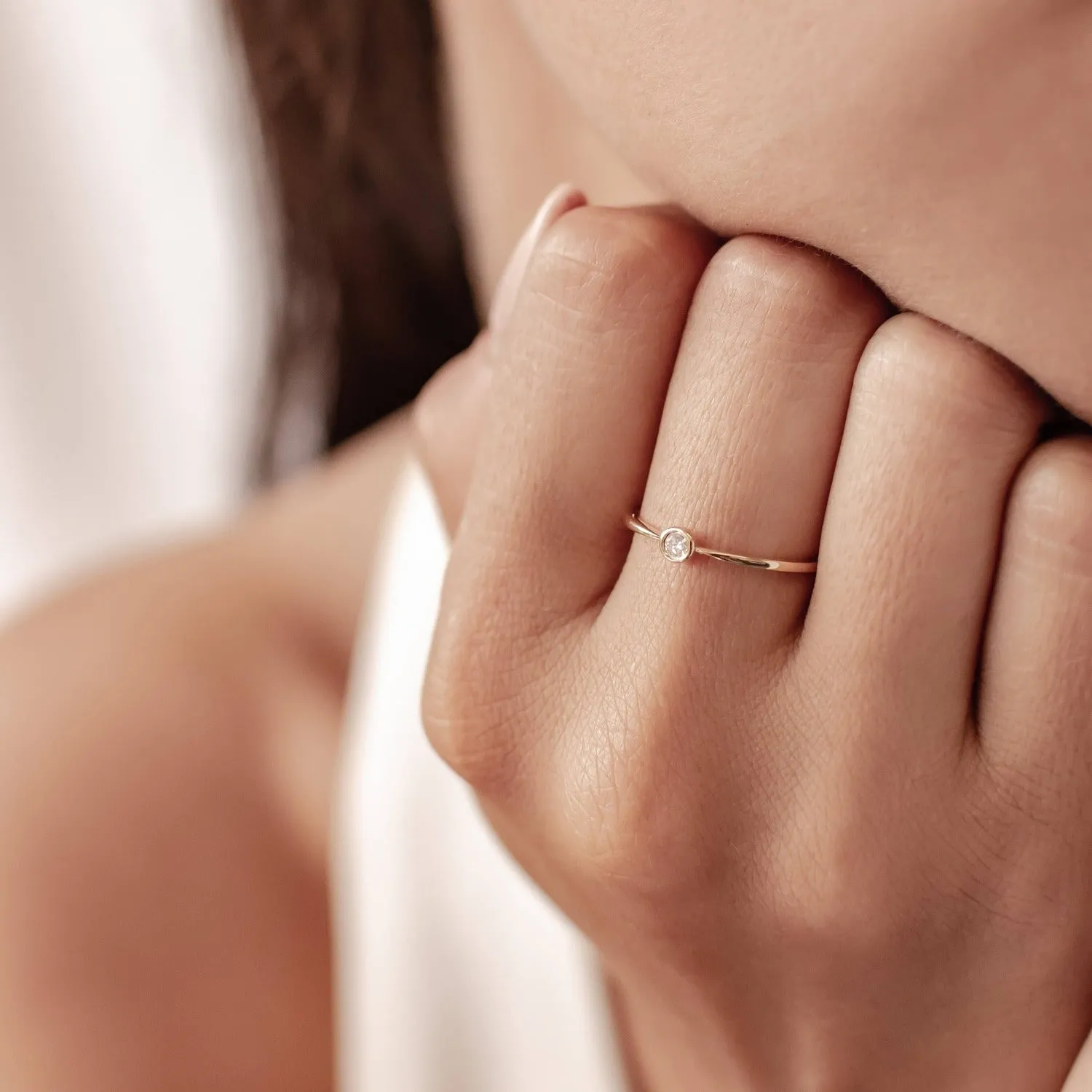 Completion Diamond Ring 14K Gold