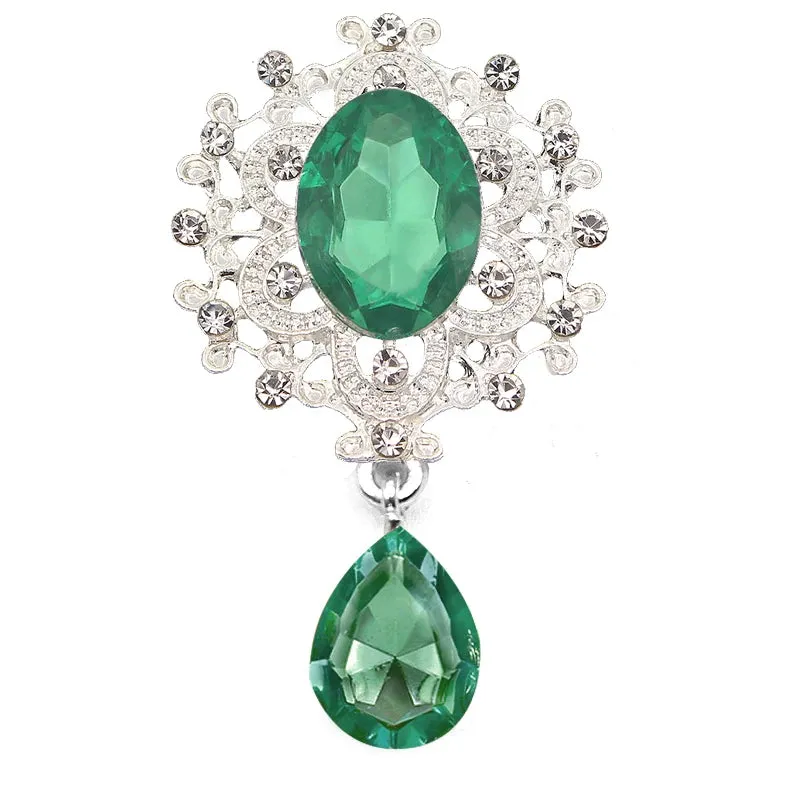 Crystal Rhinestone Brooch