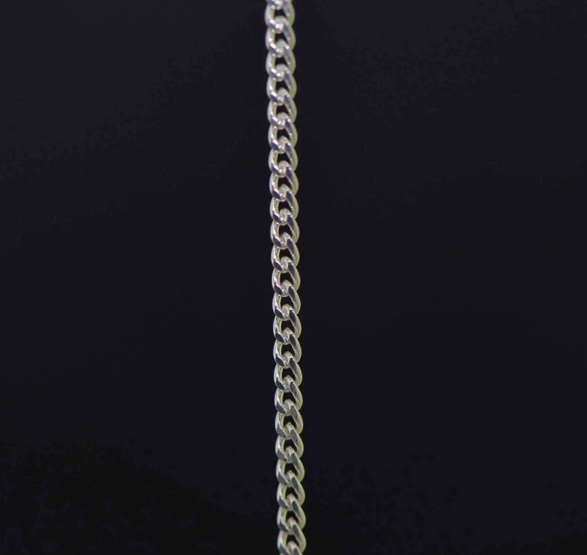 curb chain light necklace