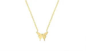 Cute Butterfly Pendant Necklaces for Women