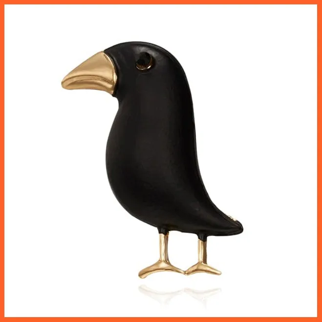 Cute Vivid Flying Bird Brooch Women | Phoenix Pigeon Flamingo Pin Buckle Badge