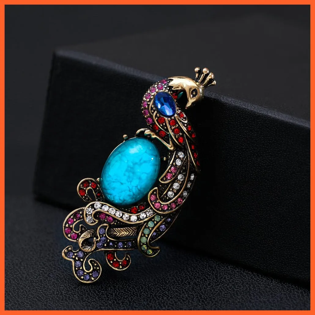 Cute Vivid Flying Bird Brooch Women | Phoenix Pigeon Flamingo Pin Buckle Badge