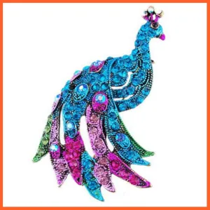 Cute Vivid Flying Bird Brooch Women | Phoenix Pigeon Flamingo Pin Buckle Badge