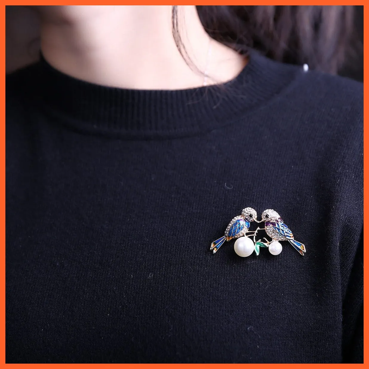 Cute Vivid Flying Bird Brooch Women | Phoenix Pigeon Flamingo Pin Buckle Badge