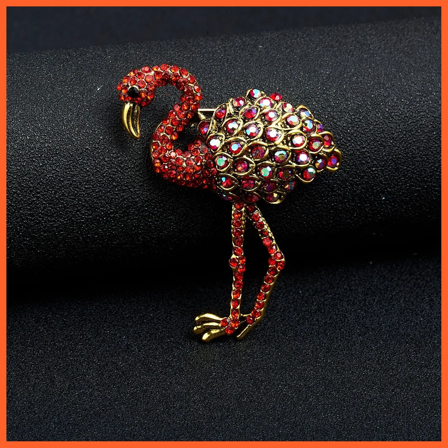 Cute Vivid Flying Bird Brooch Women | Phoenix Pigeon Flamingo Pin Buckle Badge