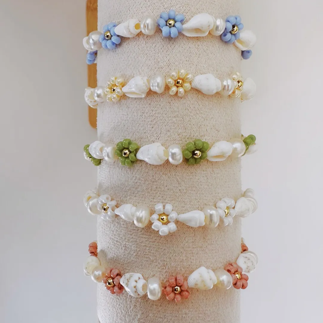 DAISY X SHELL BRACELET ✿ CAJA