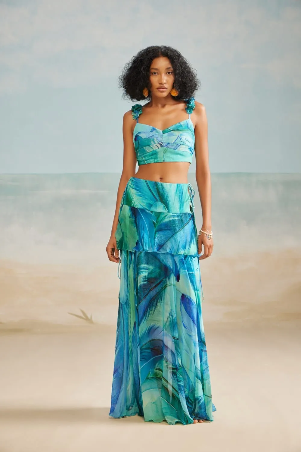 DARLA FEATHER SKIRT