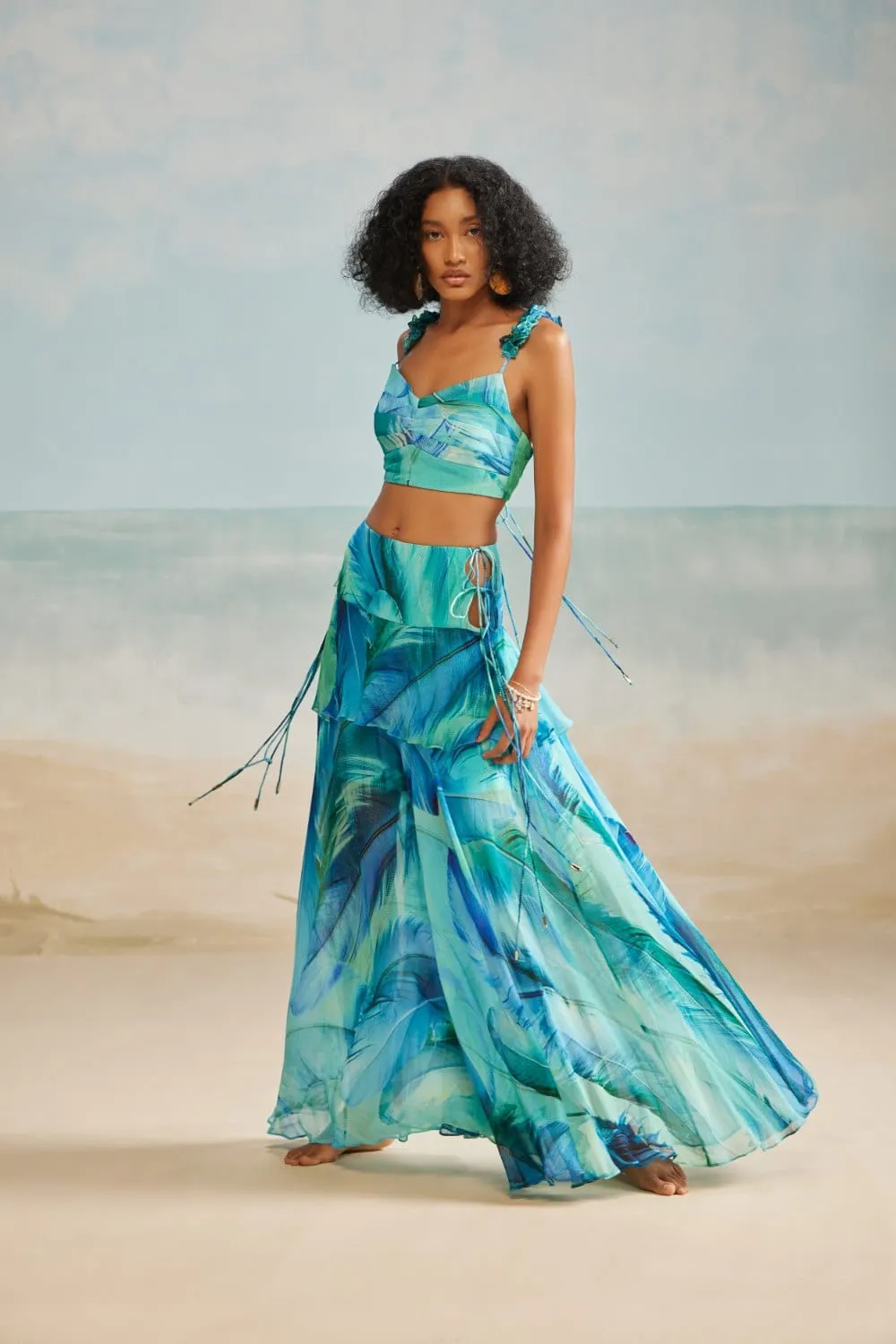 DARLA FEATHER SKIRT