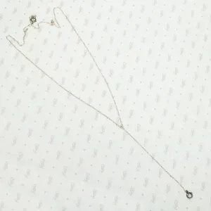Delicate Silver Lorgnette Chain