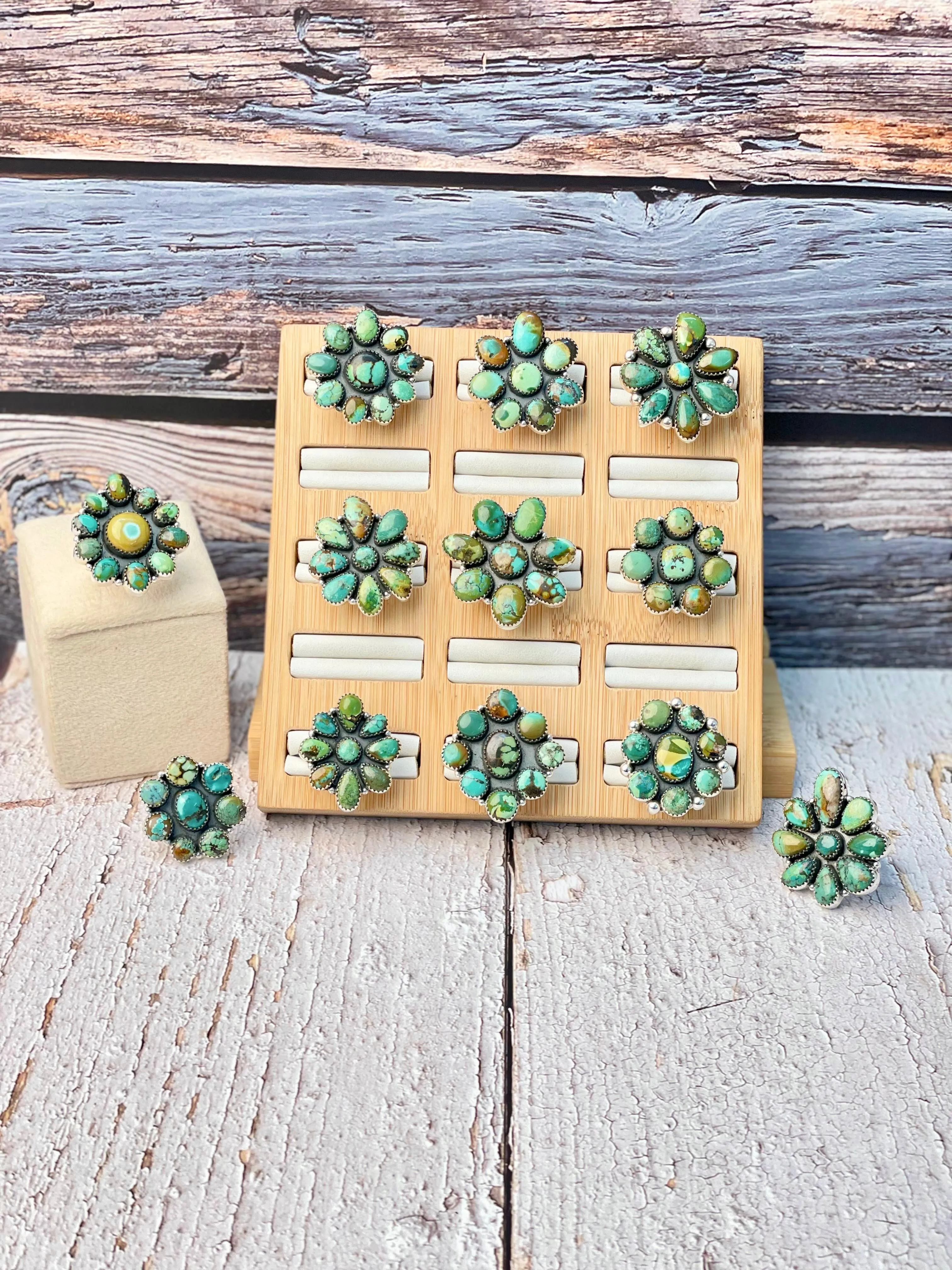Desert Bloom Hubei Cluster Rings