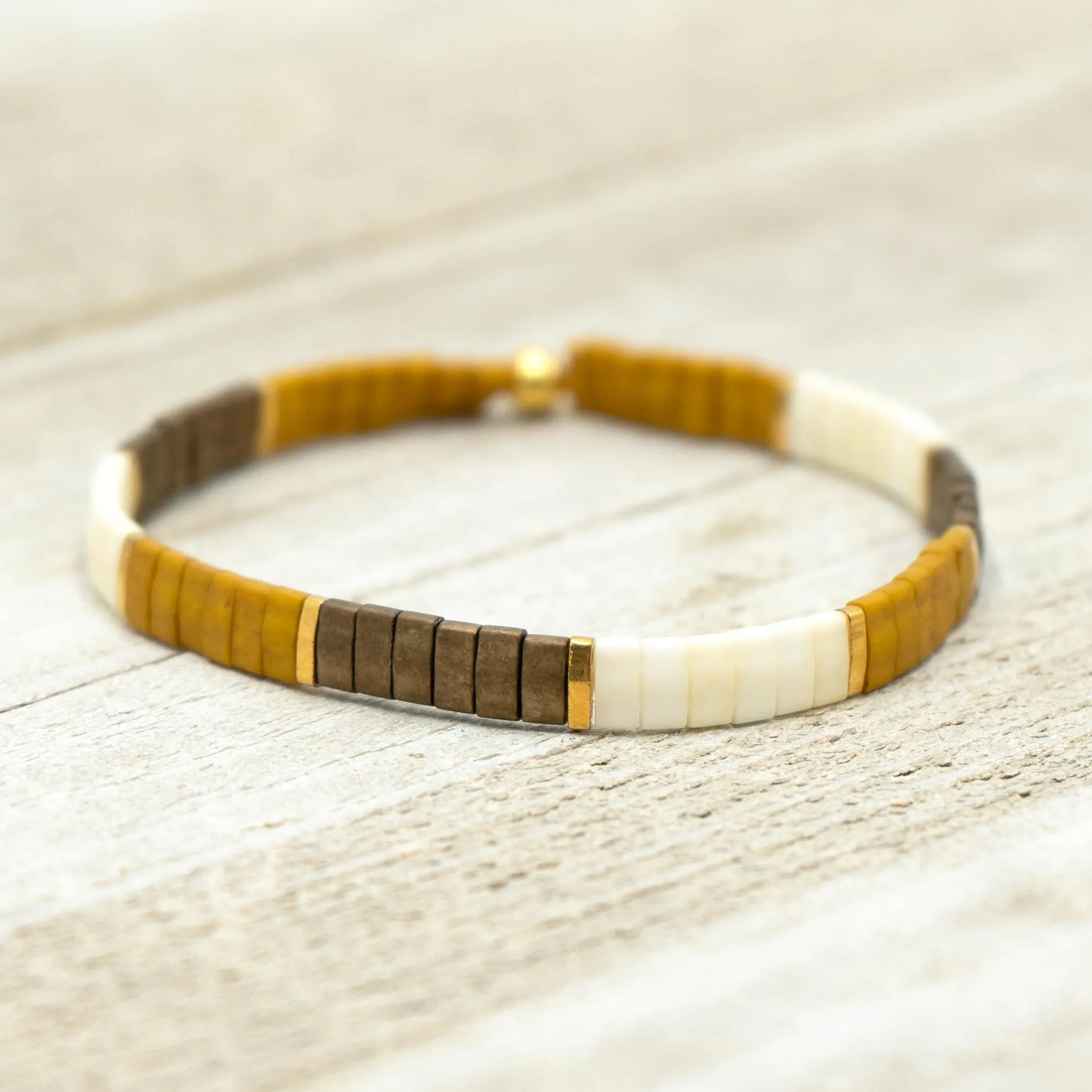 DESERT SANDS - Tila Bead Bracelet | Single