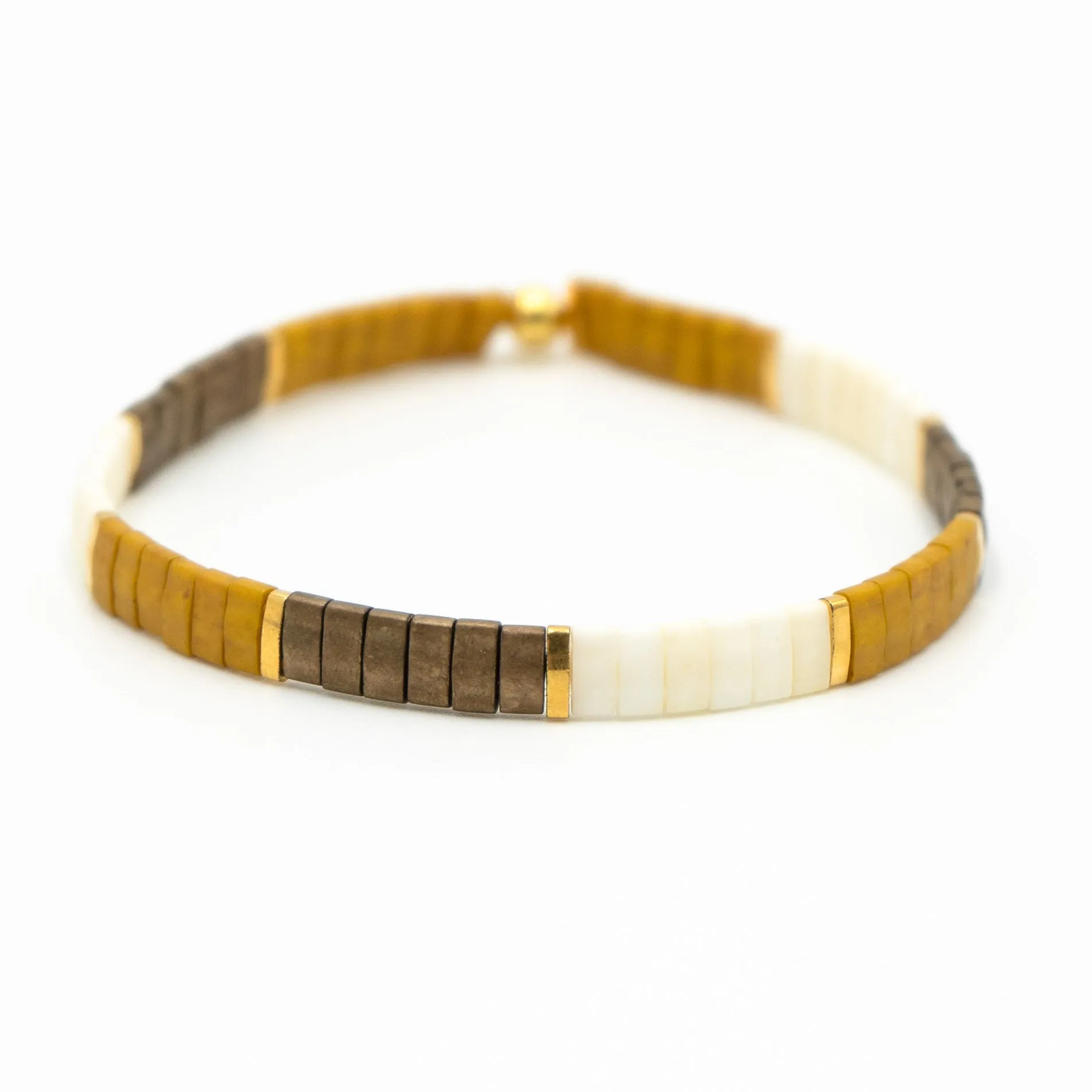 DESERT SANDS - Tila Bead Bracelet | Single