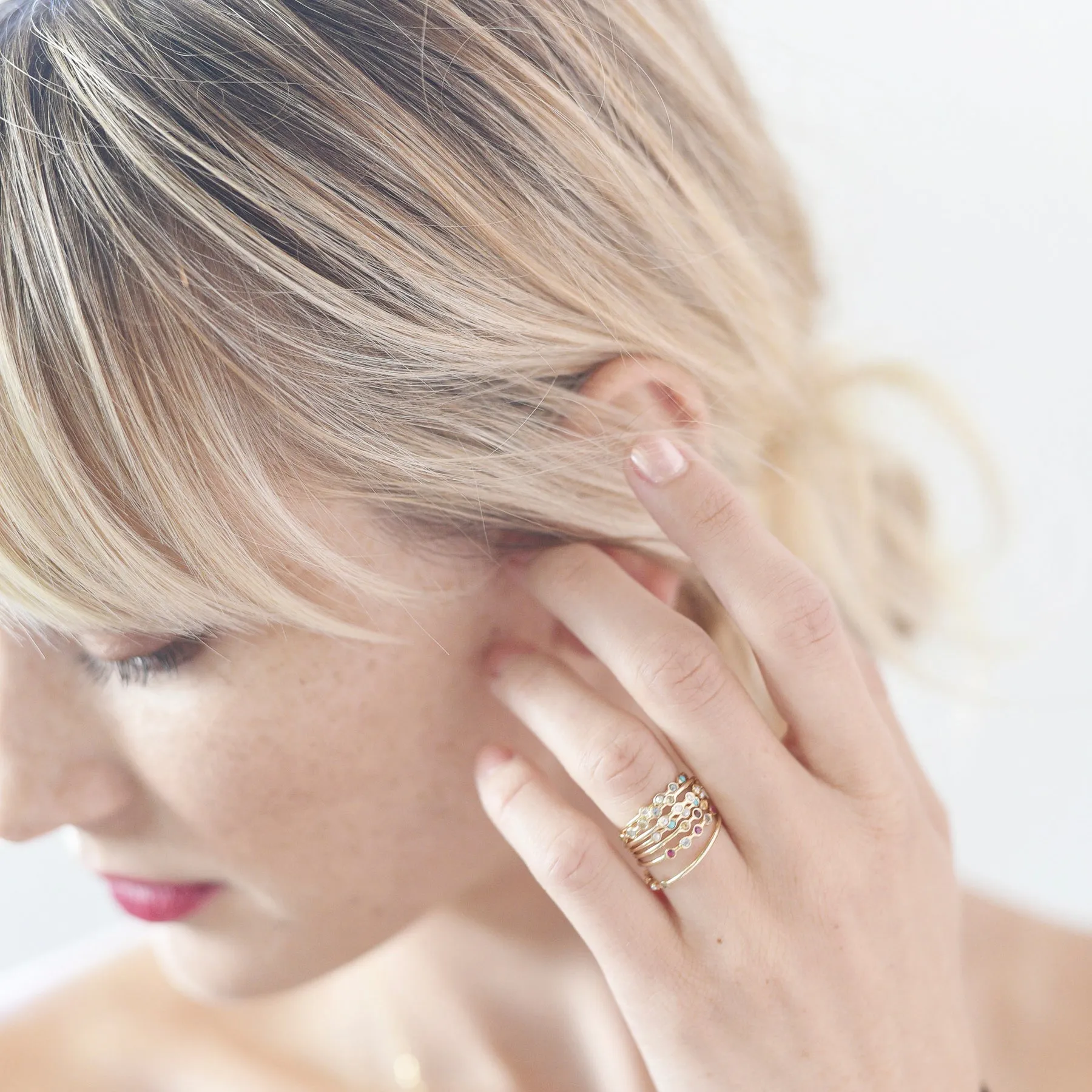 Diamond Horizon Ring