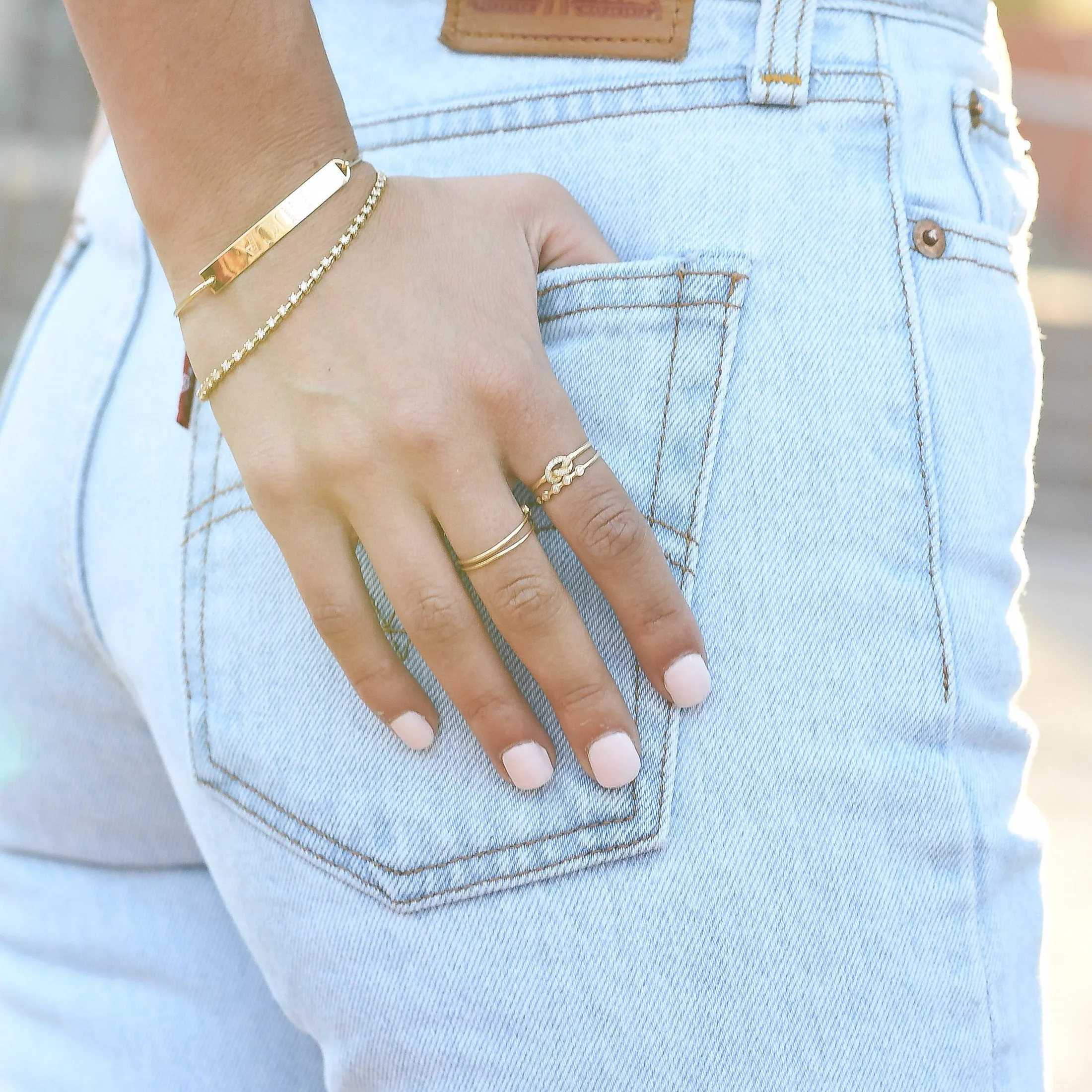 Diamond Horizon Ring