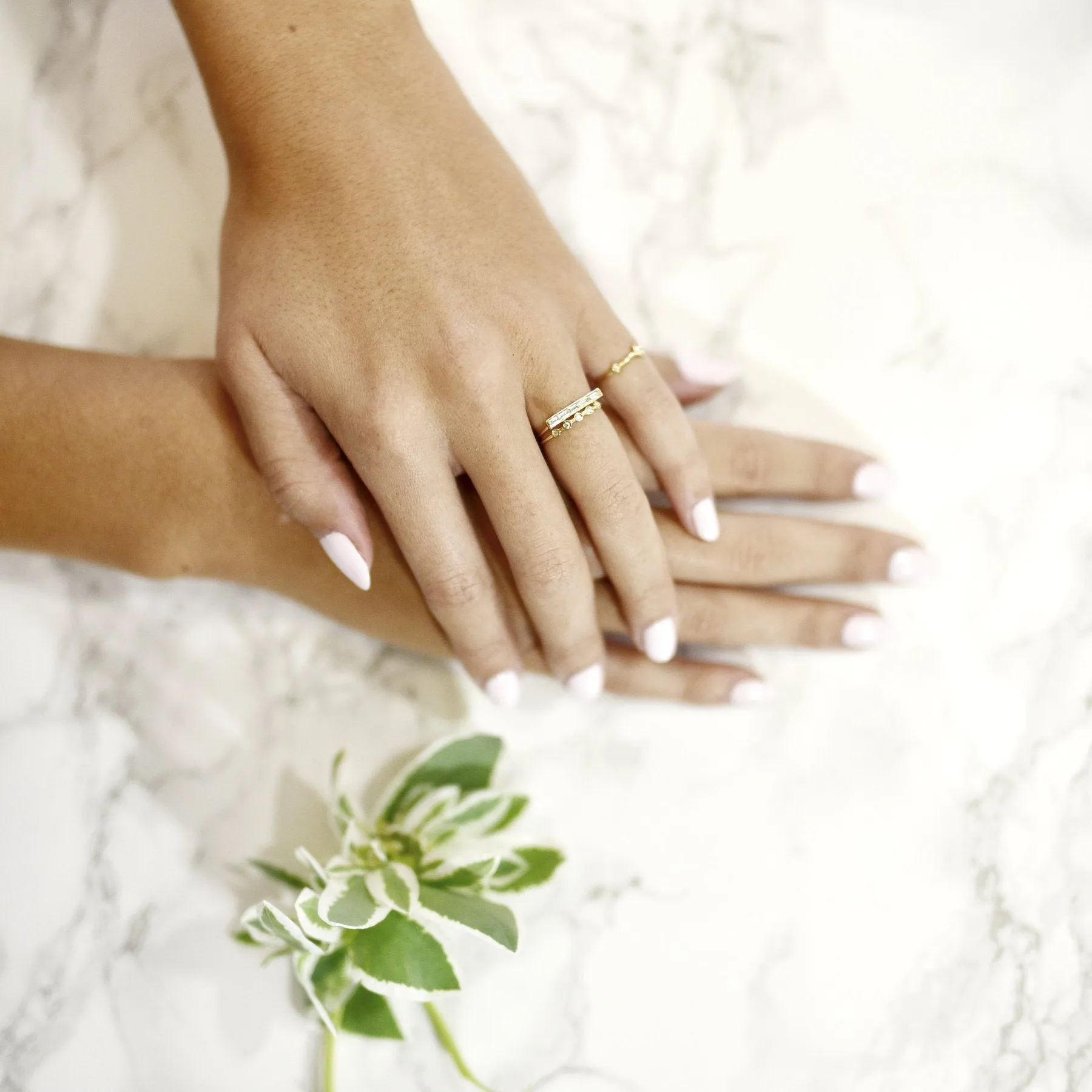 Diamond Horizon Ring