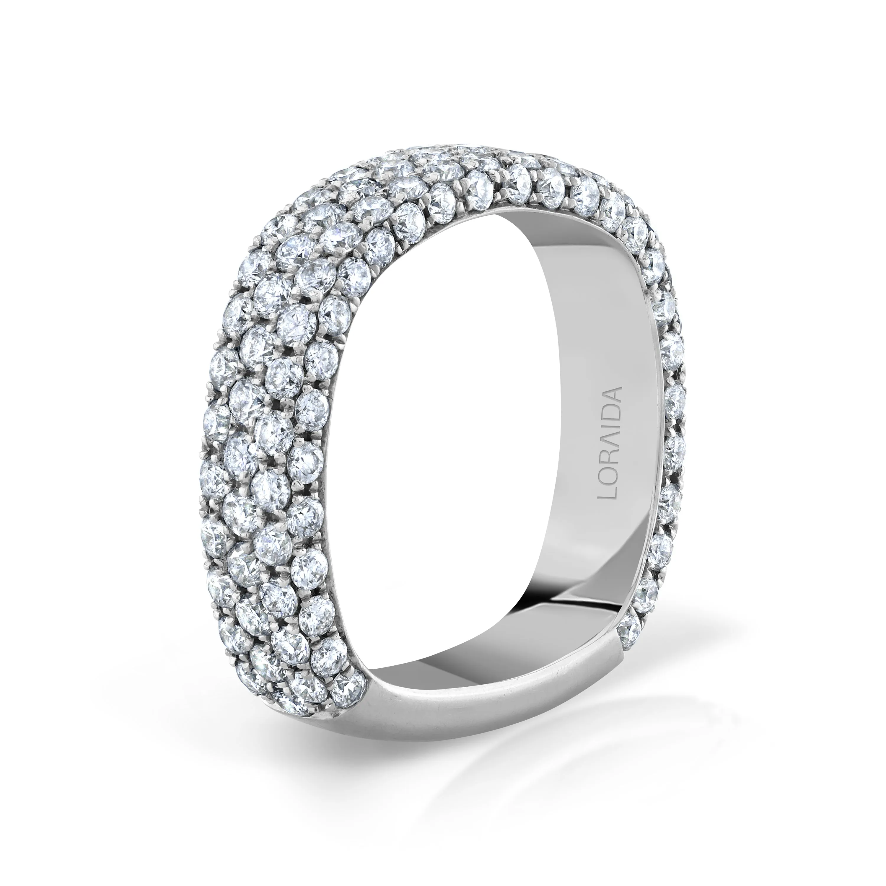 Disco Square Pinky Ring