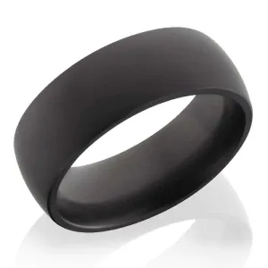 Domed Matte Elysium 8mm Ring