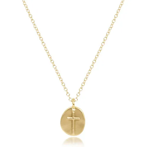 enewton 16" necklace gold - inspire small gold charm