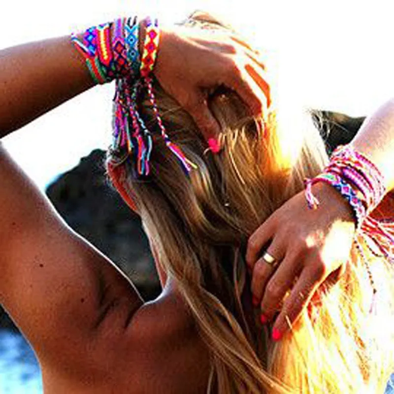 Ethnic Braided Bracelets