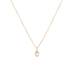 Evelyn Necklace - White Topaz