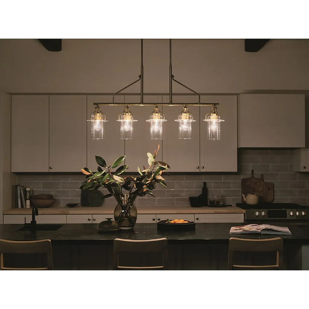 Everett 42" 5-Light Linear Suspension