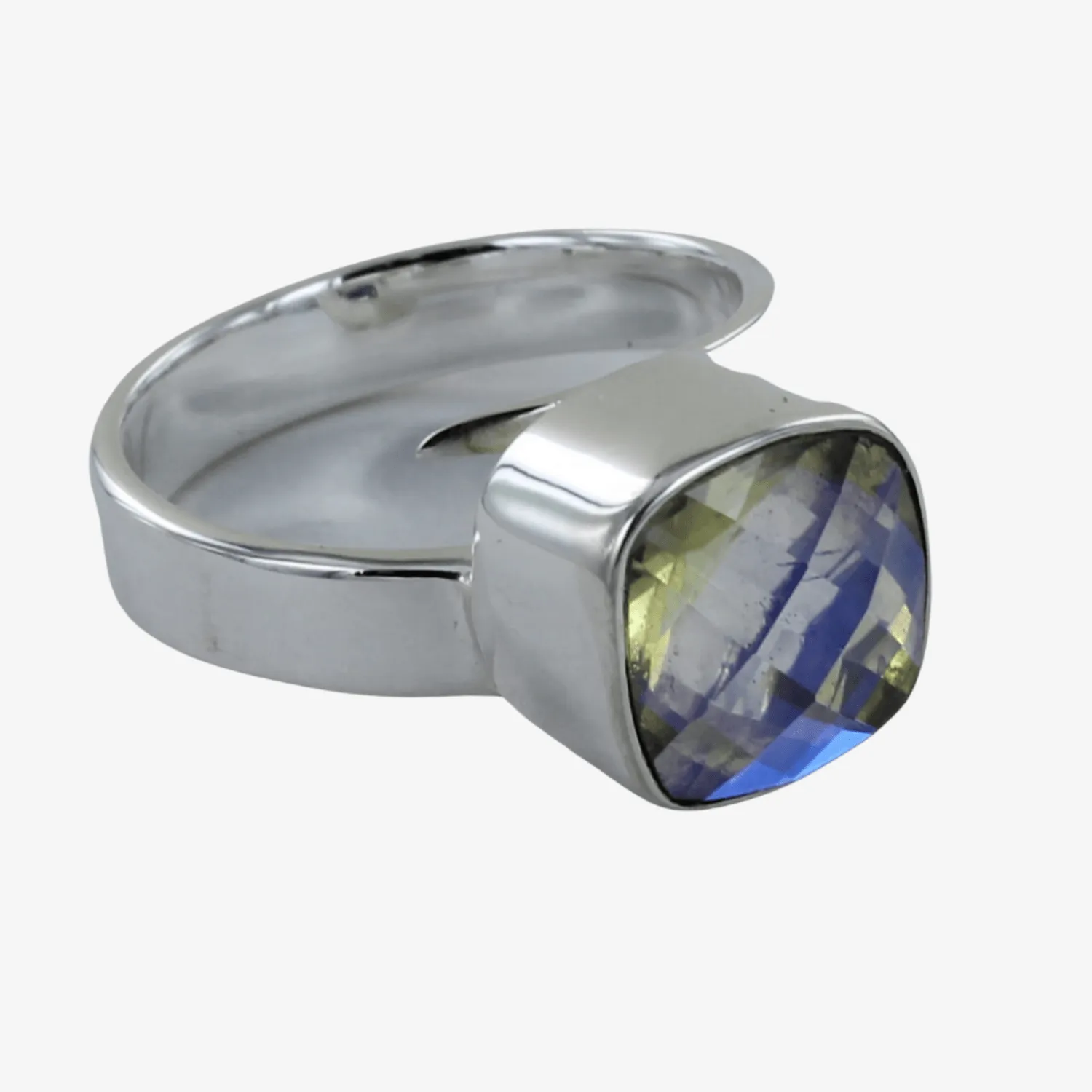 Exclusive Rainbow Moonstone Cocktail Rings