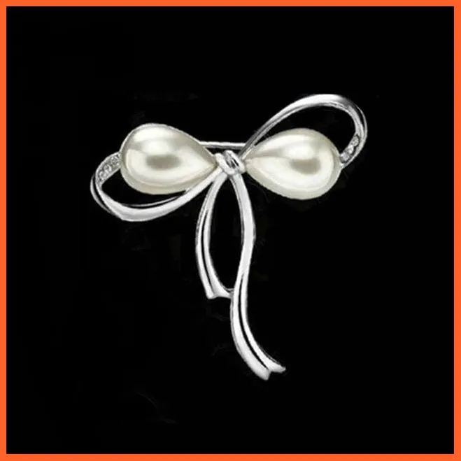 Fashion Crystal Elegant Lapel Pin Rhinestone Brooches Corsage Jewellery
