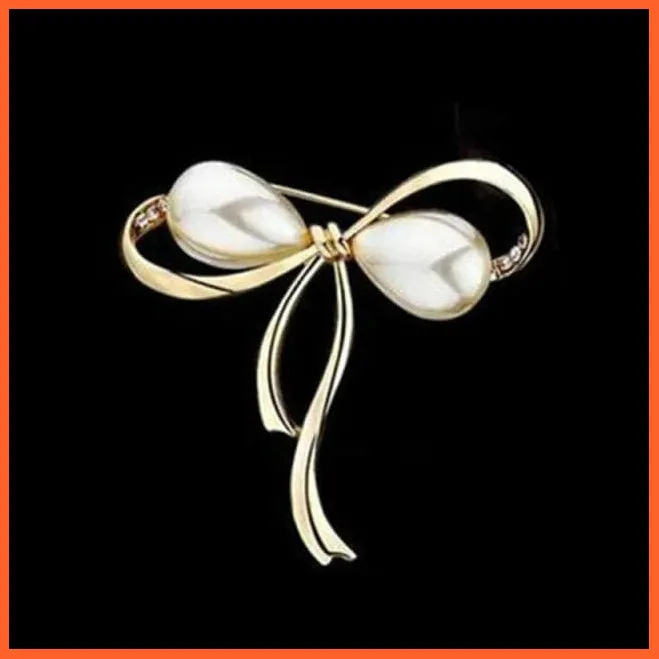 Fashion Crystal Elegant Lapel Pin Rhinestone Brooches Corsage Jewellery