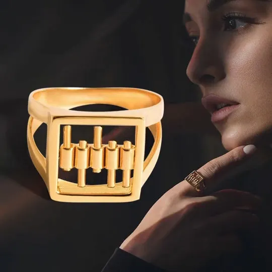 Flat Abacus Ring