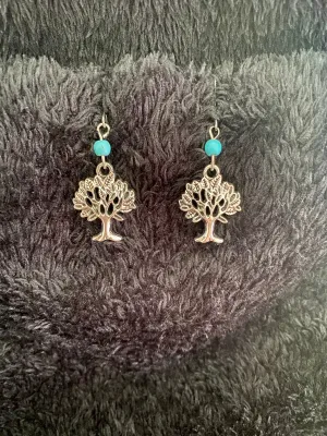Florence Turquoise Silver Earrings