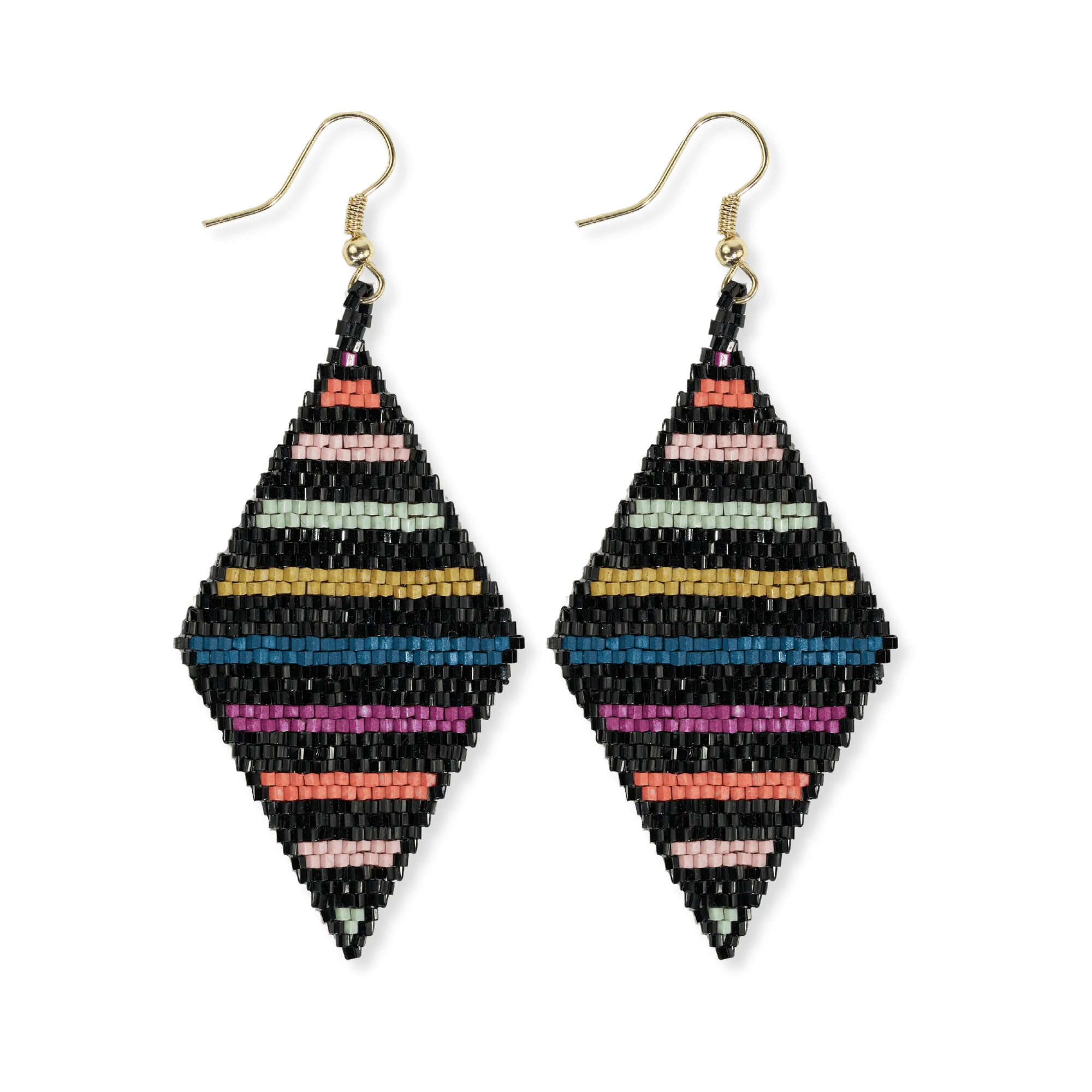 Frida Diamond Rainbow Earrings