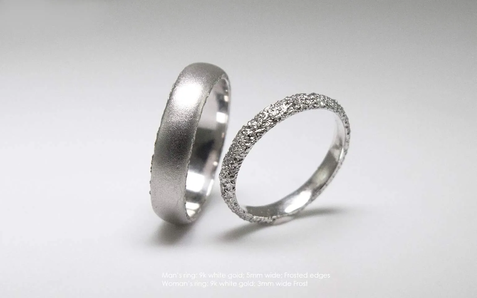 Frost Wedding Ring White