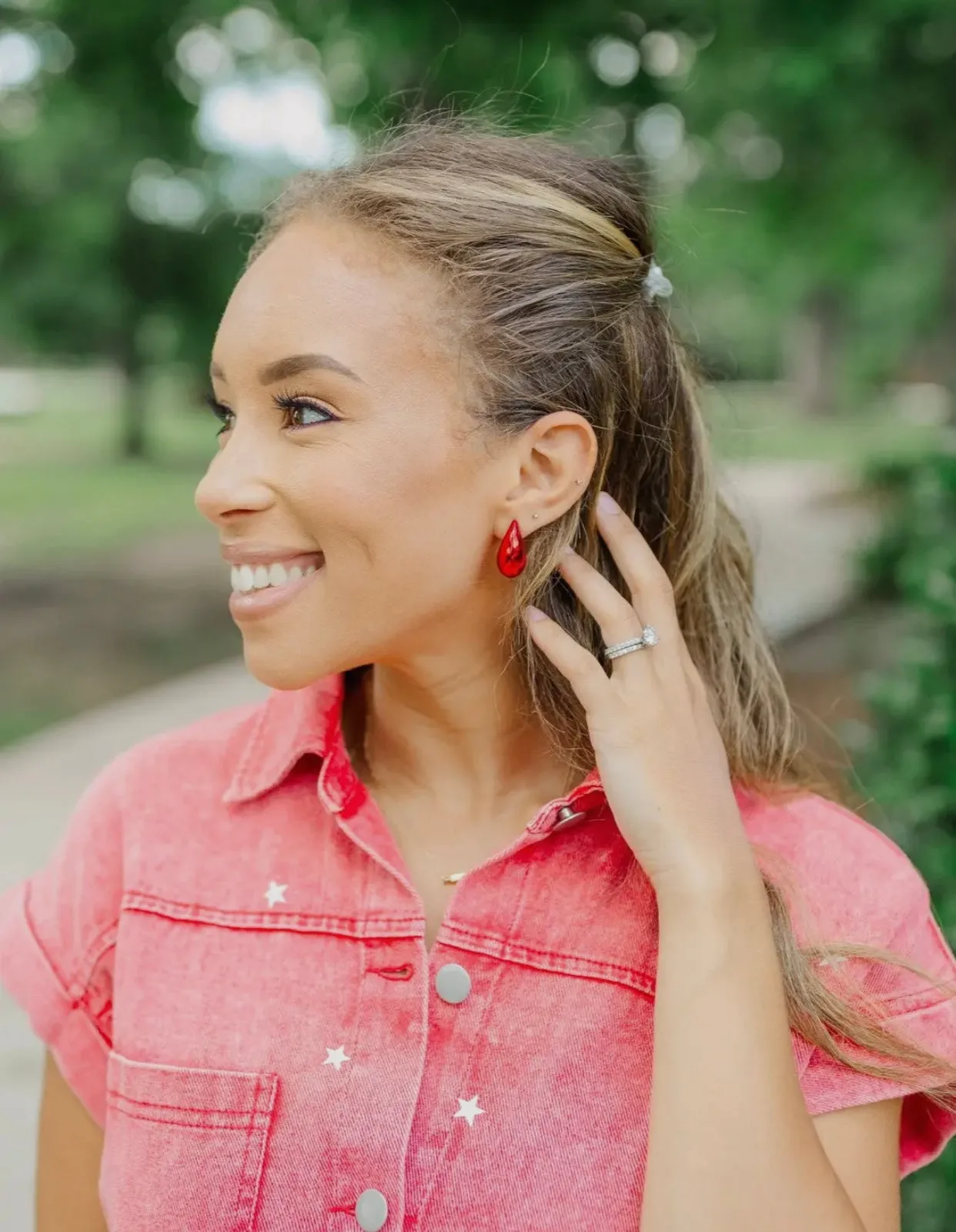 Gameday Bonnie Drop Earrings
