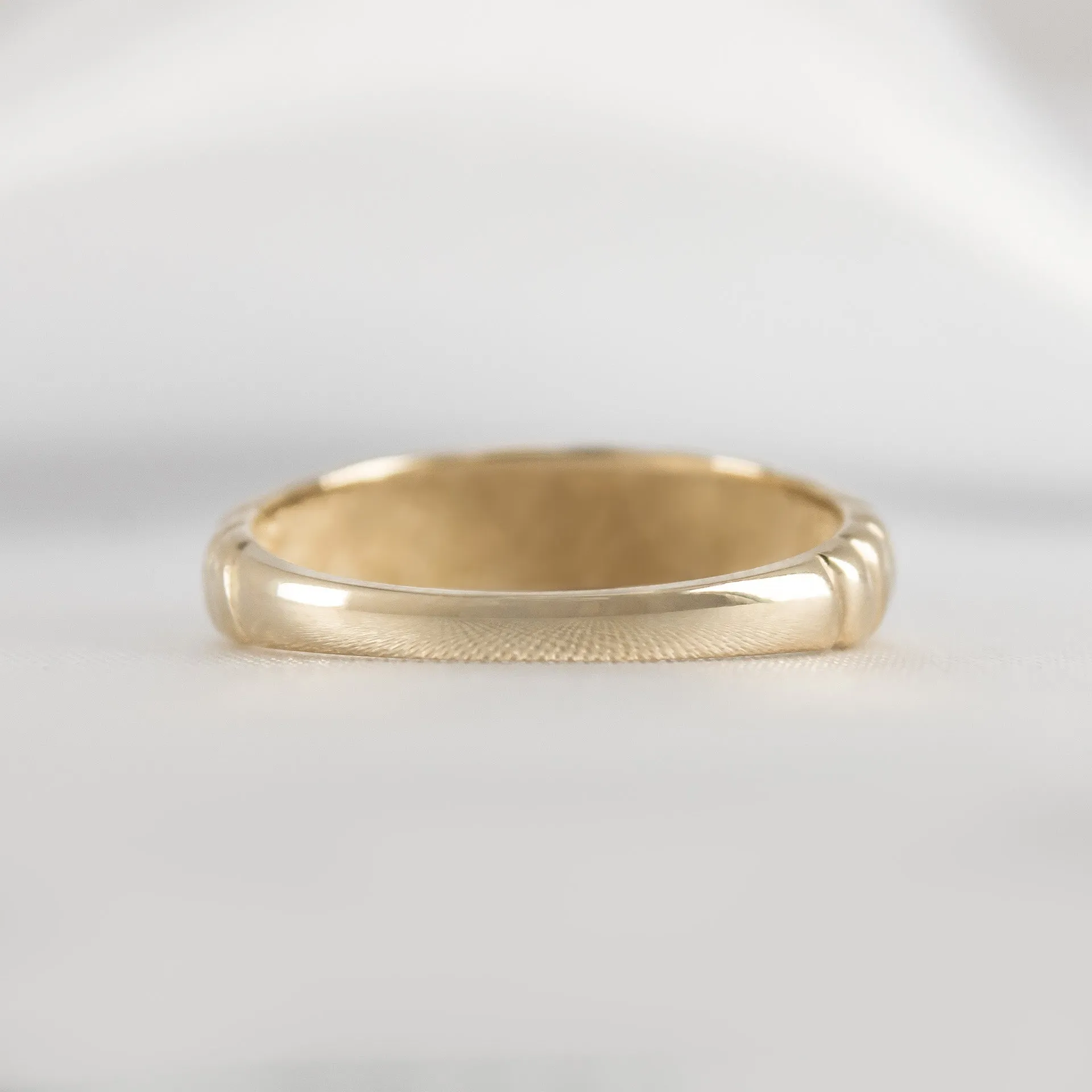 Gold Croissant Ring