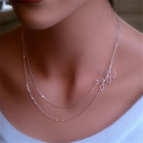 Gold Layered Choker Necklaces