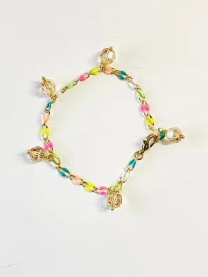 Golden Summer Charm Bracelet