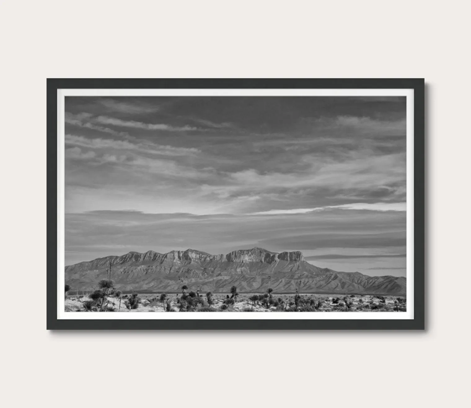 Grand Image Mountain and the Desert Digital Print