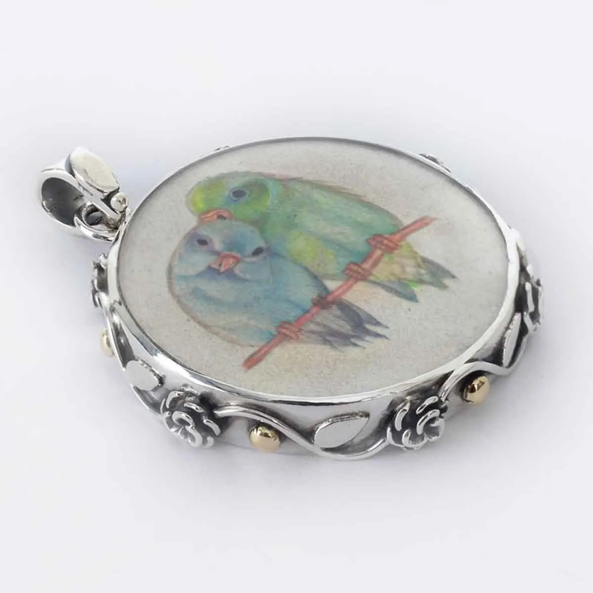 Hand Painted Pendants for Men and Women