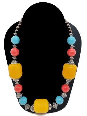 Handmade Multi-Color Beads Necklace