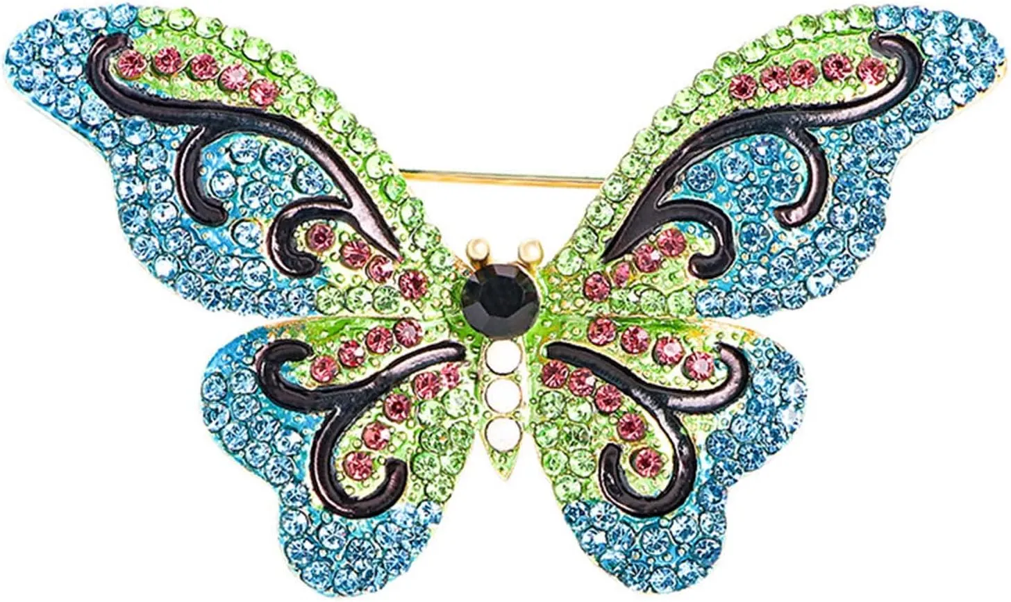 HETICA Animal Brooch for Women, Funny and Cute Flower Brooch Safety Pins Clothing Backpack Hat Decoration Enamel Pins Fashion Women Brooches and Pins Jewelry