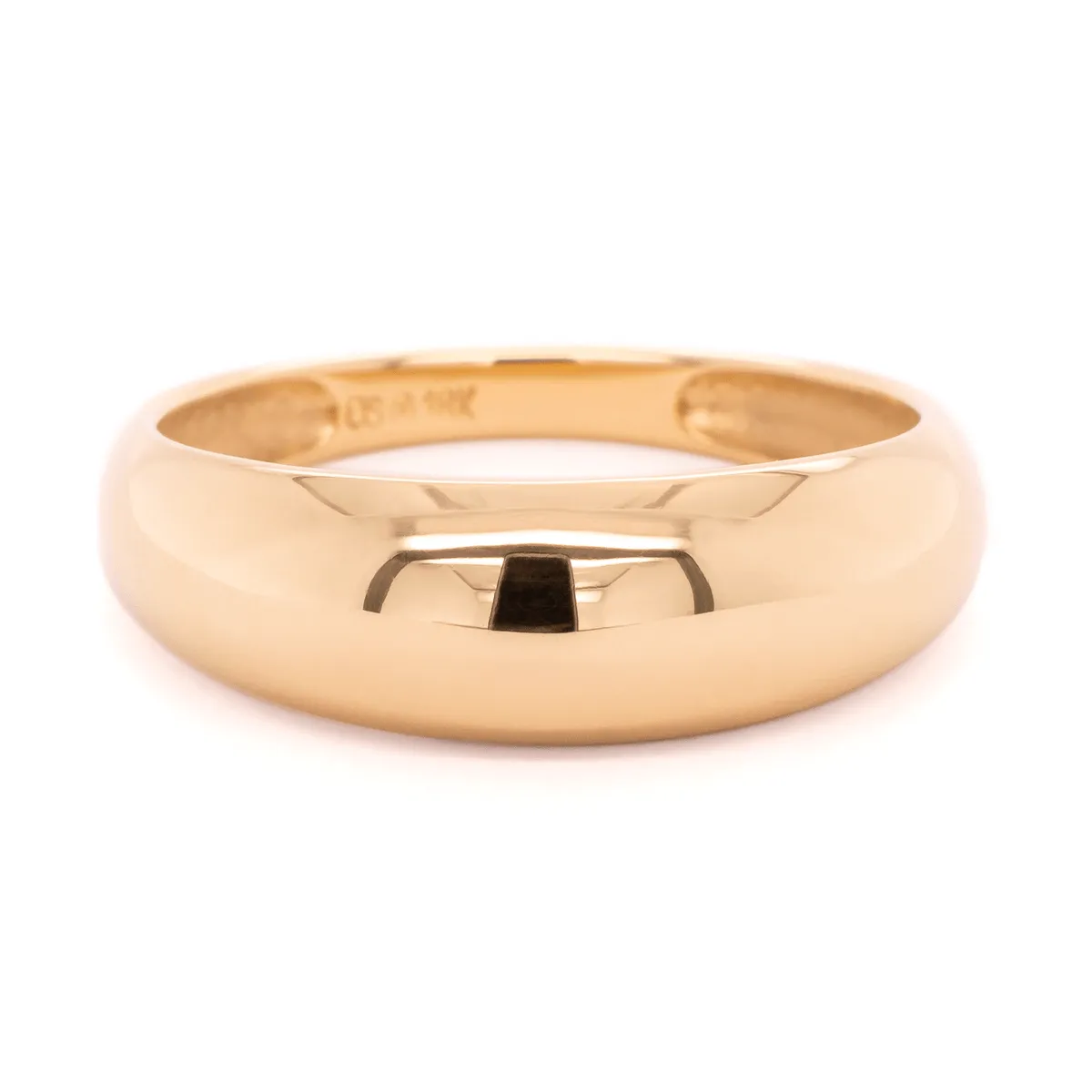 High Polished Luna Bombe Ring
