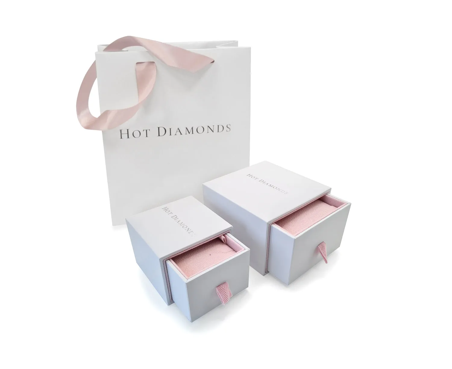 Hot Diamonds Initial Letter Pendants | Sterling Silver