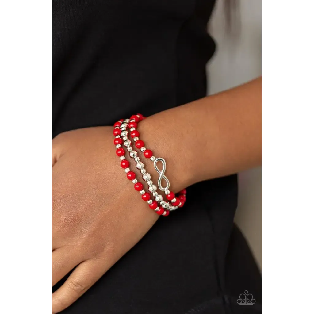Immeasurably Infinite - Red Bracelet