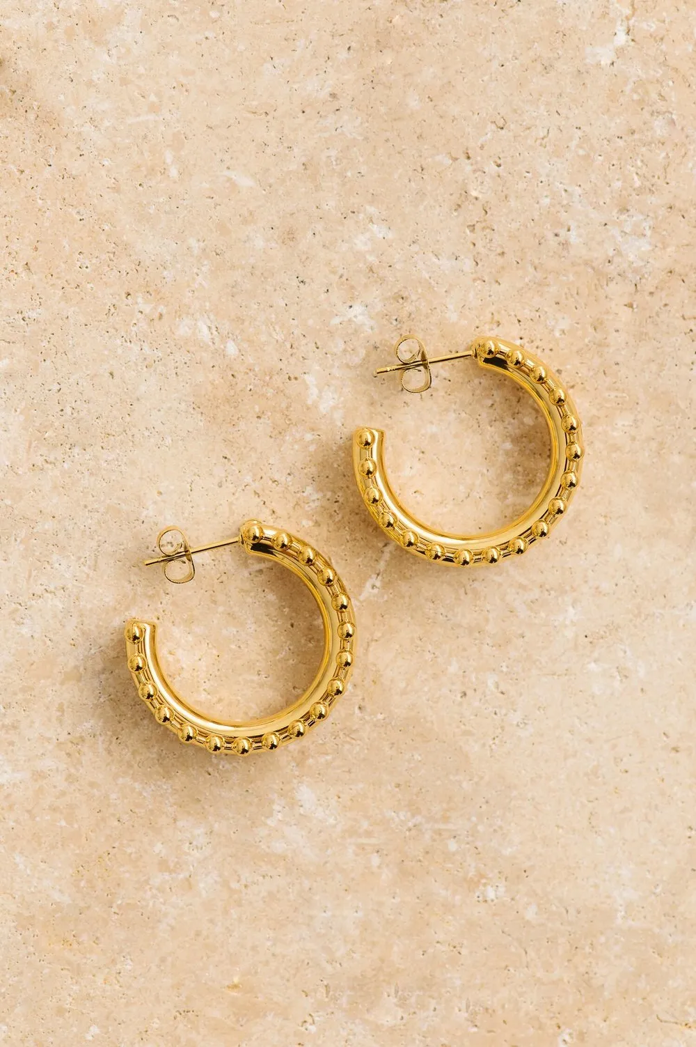 Indigo & Wolfe - Bohemia Hoops - Gold