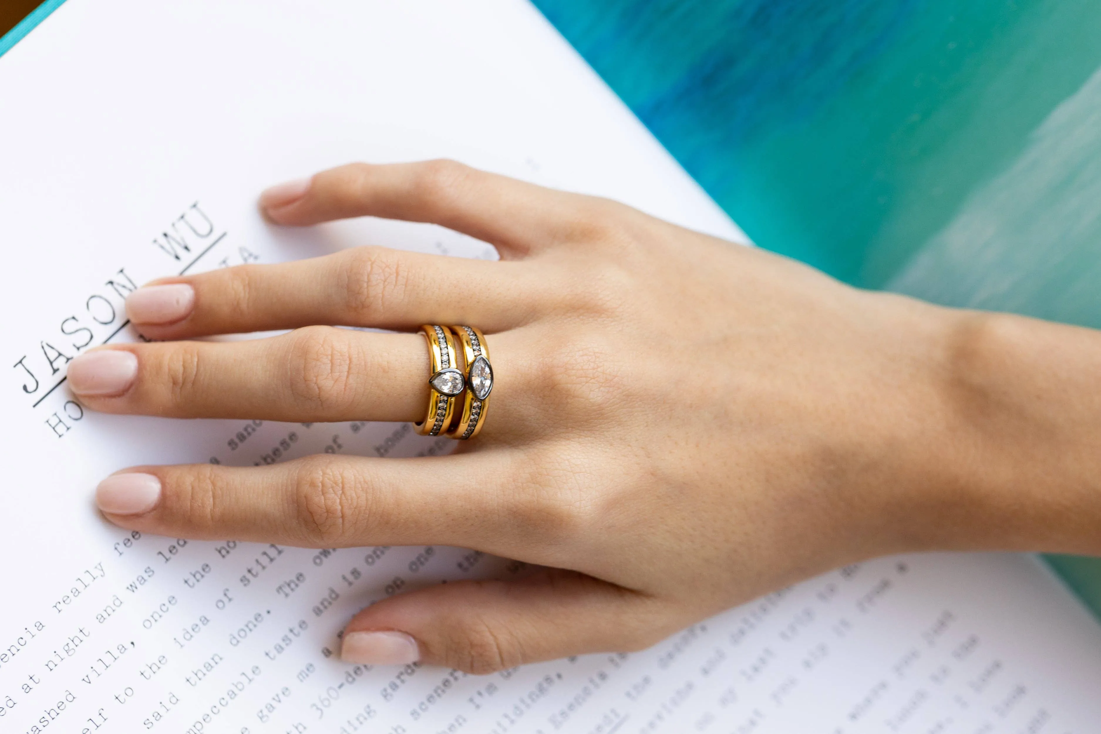 Isla Marquise Cut Ring