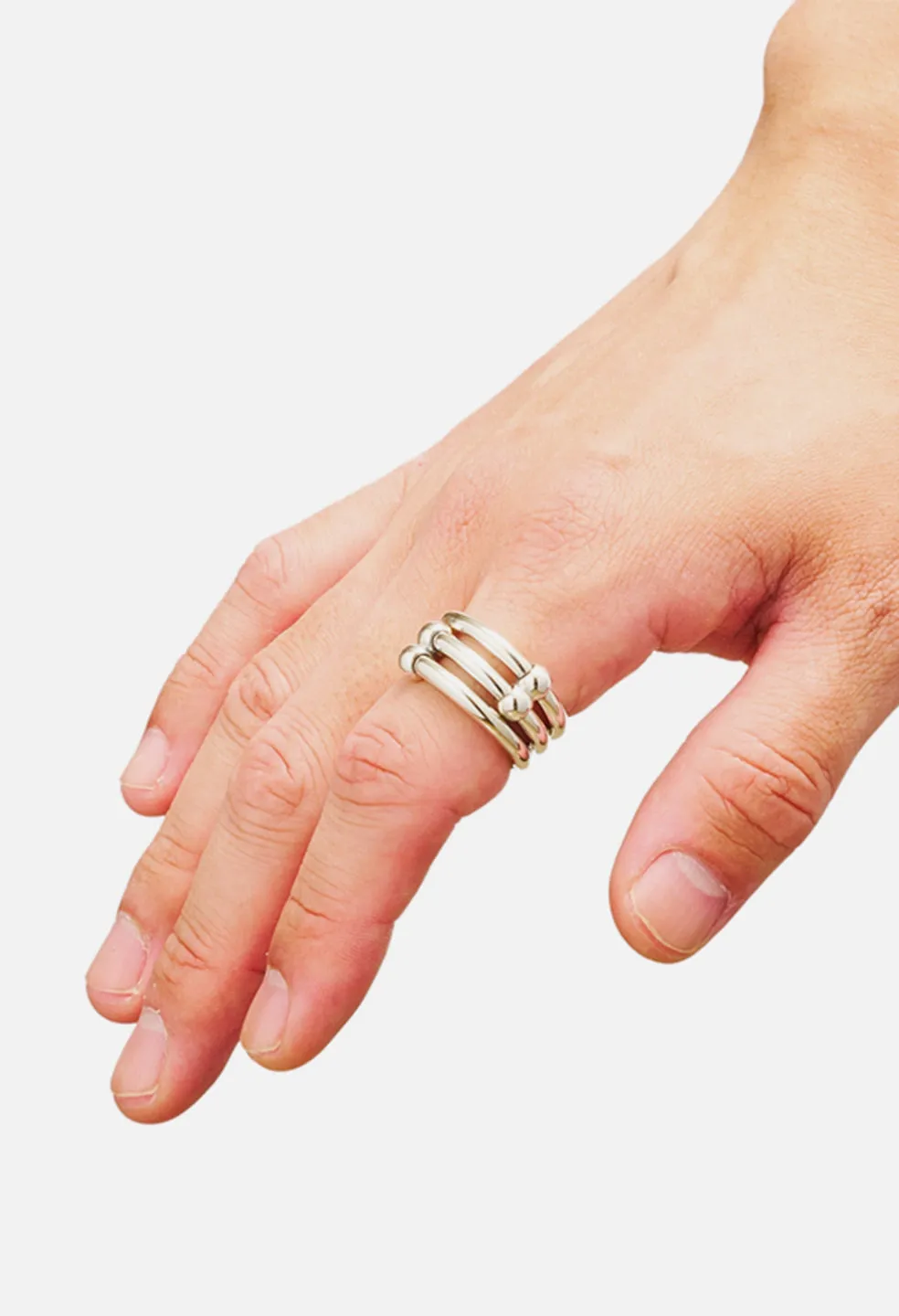 John Elliott X M.A.R.S Pallas Sphere Ring / Silver
