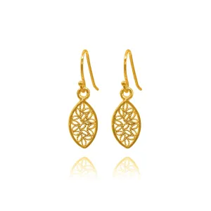 JOSEPHINE GOLD SMALL EARRINGS FILIGREE