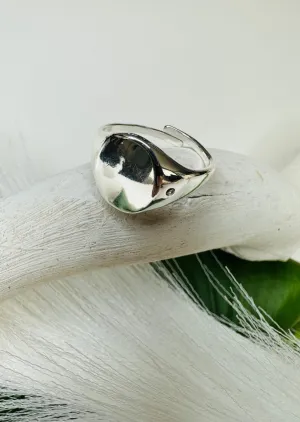 JULIETTA CRYSTAL SIGNET RING
