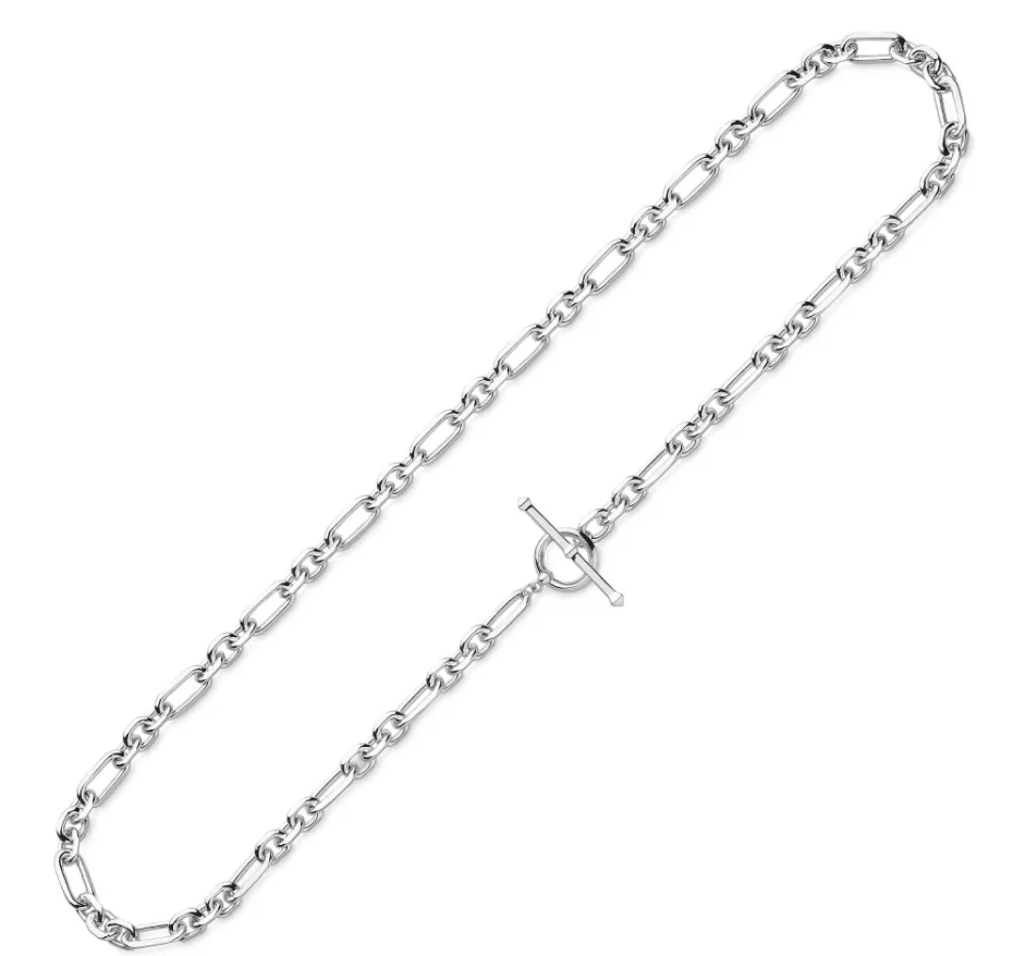 Kit Heath Revival Astoria Figaro Chain Link T-Bar Necklace