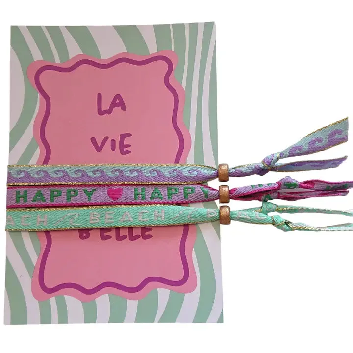 La vie Est Belle Bracelet set